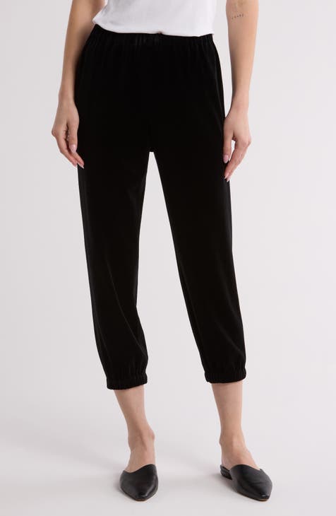 Slim Velvet Joggers