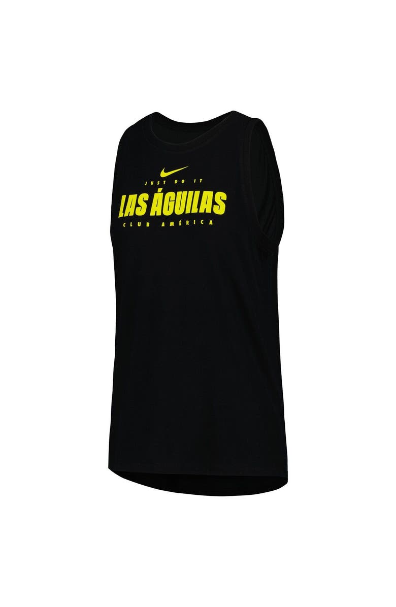Nike Women's Nike Black Club America Lockup Tomboy Performance Tank Top, Alternate, color, 