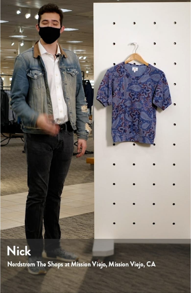 Paisley Print Top, sales video thumbnail