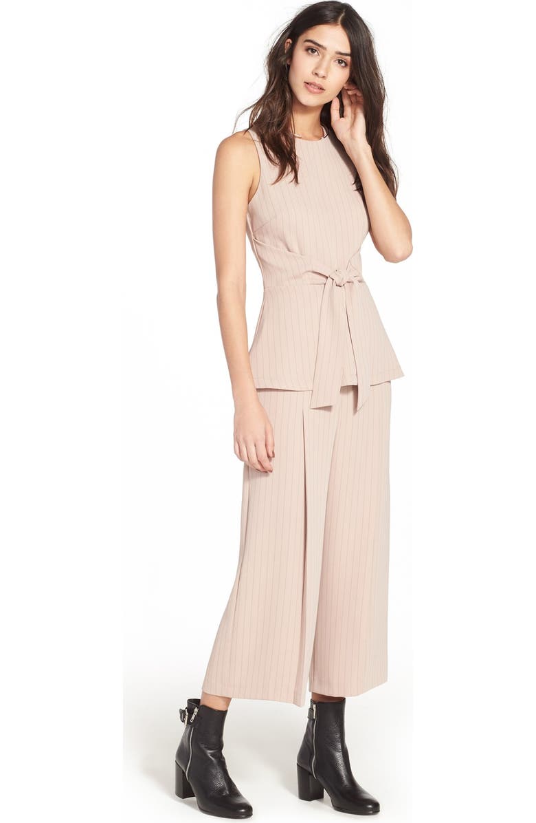 Topshop 'Mega Buckle' Bootie, Alternate, color,