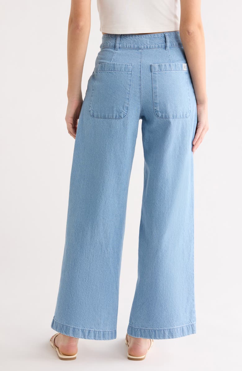 Billabong Wave Washed Denim Pants, Alternate, color, Sea Blue