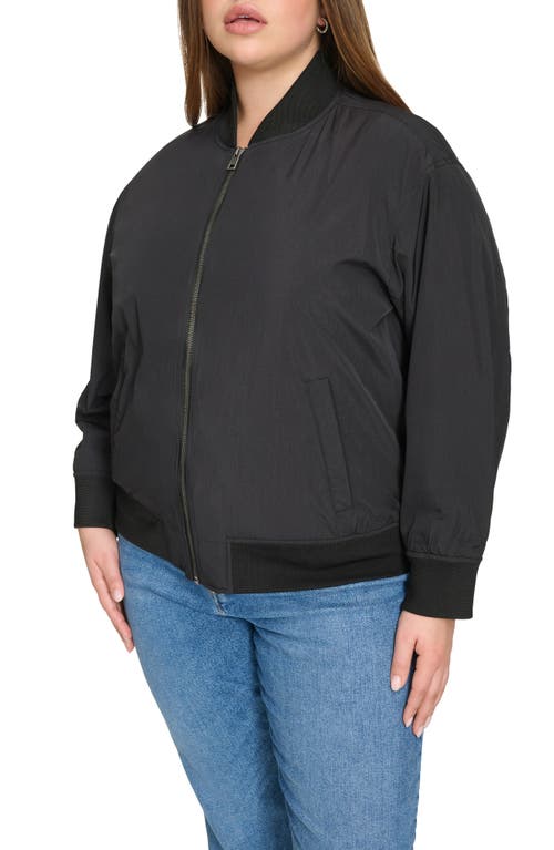 Shop Levi's Relaxed Bomber Jacket In Black