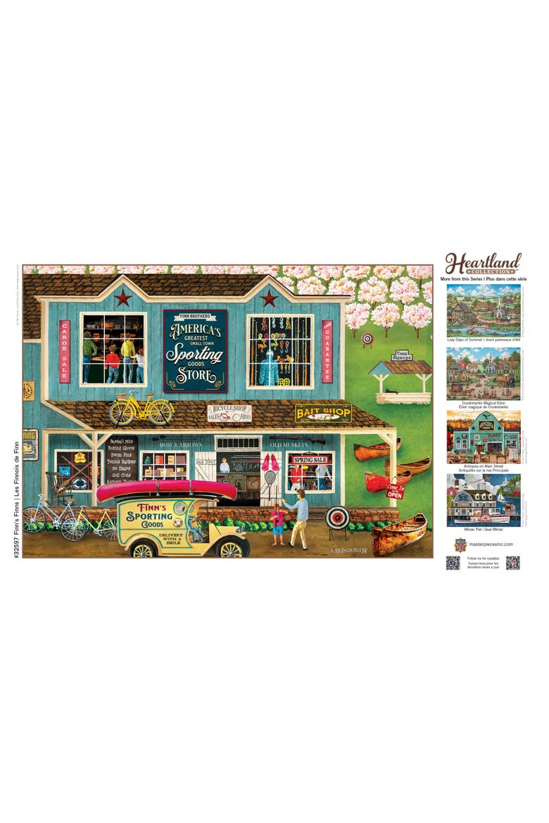 Finn's Finns 500 Piece Jigsaw Puzzle, Alternate, color, Multicolor