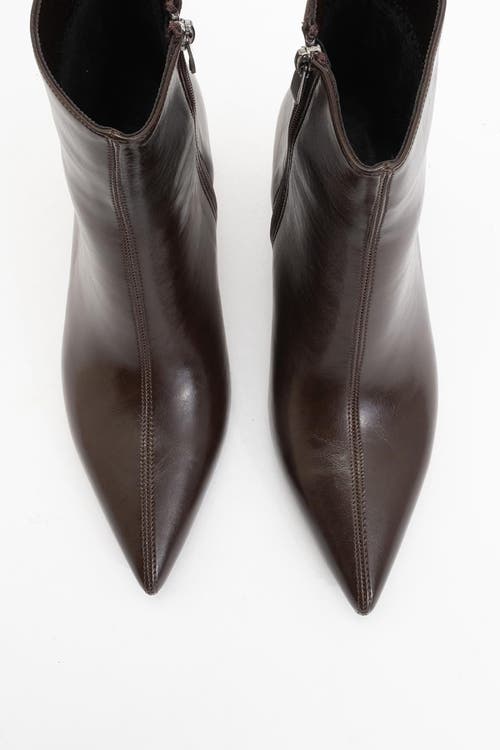 Prologue Shoes Noya Stiletto Boot In Brown