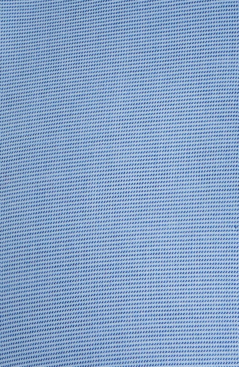 DANIEL HECHTER Paris Modern Fit Blue Micropattern Cotton Dress Shirt, Alternate, color, 