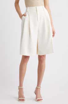 Good American Suiting Longer Length Shorts