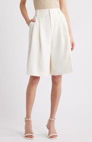 Good American Suiting Longer Length Shorts