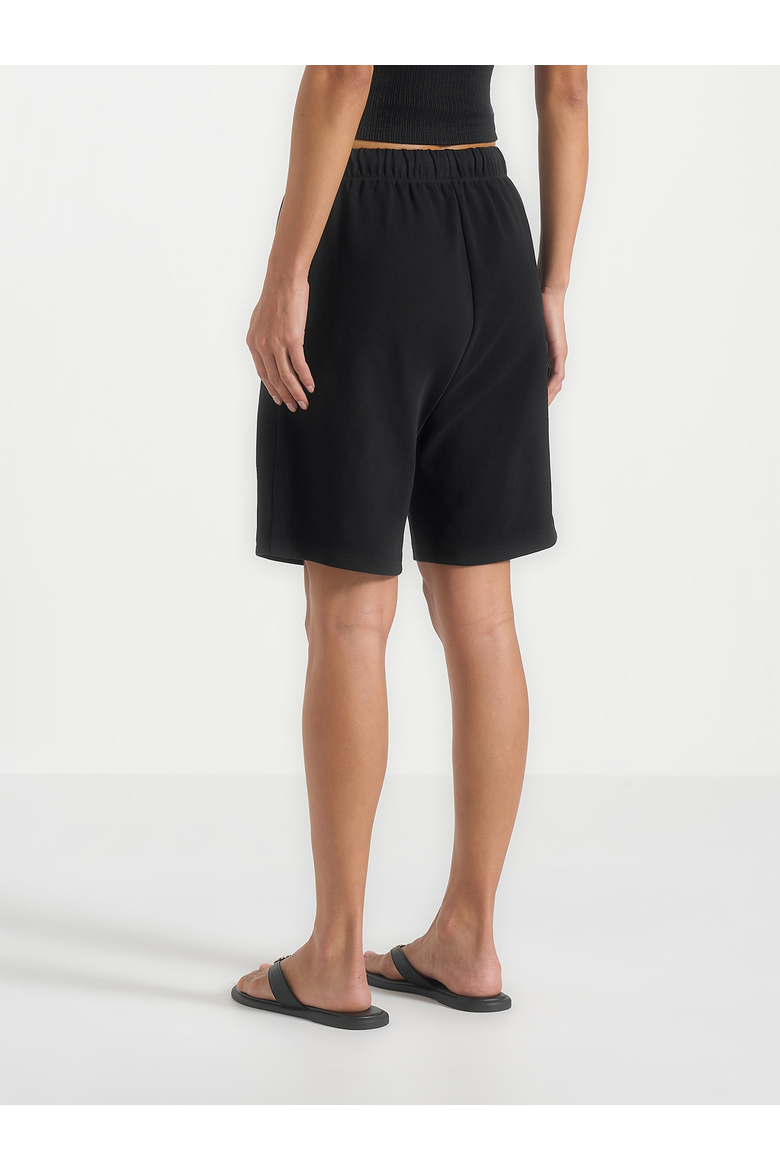 SH001 Unisex Cotton Shorts, Alternate, color, Black