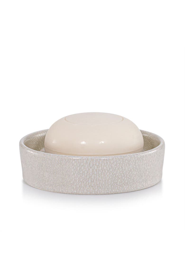 Galuchat Soap Dish, Main, color, BEIGE