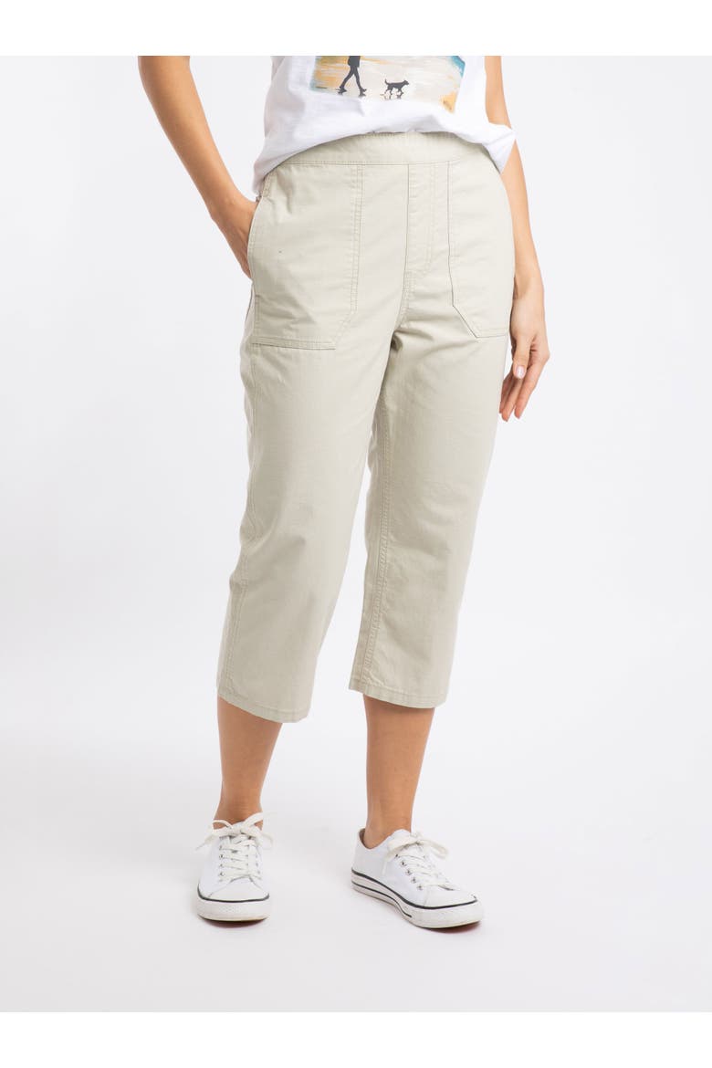 Anyar 3/4 Length Ripstop Trousers, Main, color, Oyster
