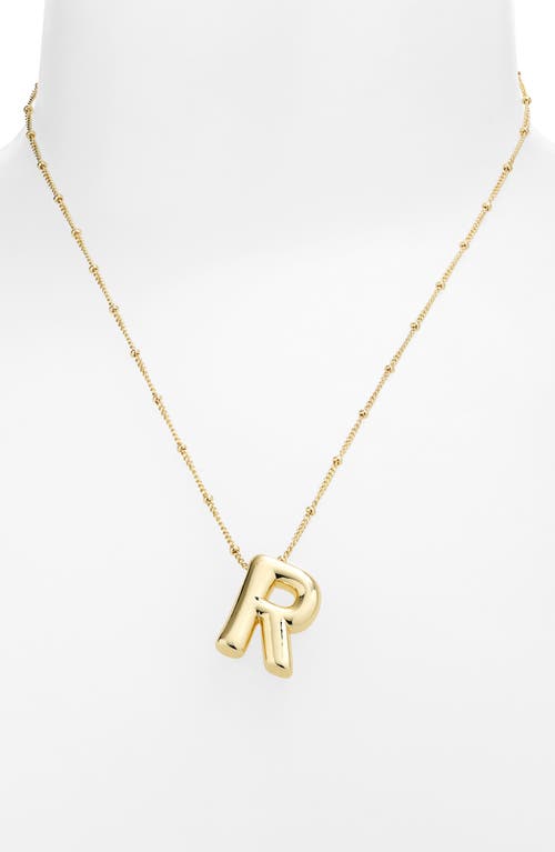 Leith 3d Initial Pendant Necklace