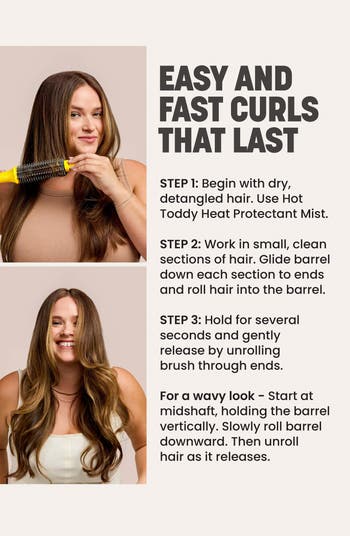 Round Brush Curls Drybar Curls Curly Hair Blow Dryer Drybar Curly