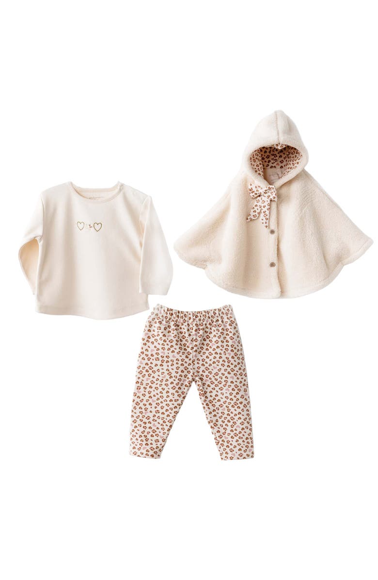 Andy Wawa Snuggle Me Wild Set, Main, color, Ivory