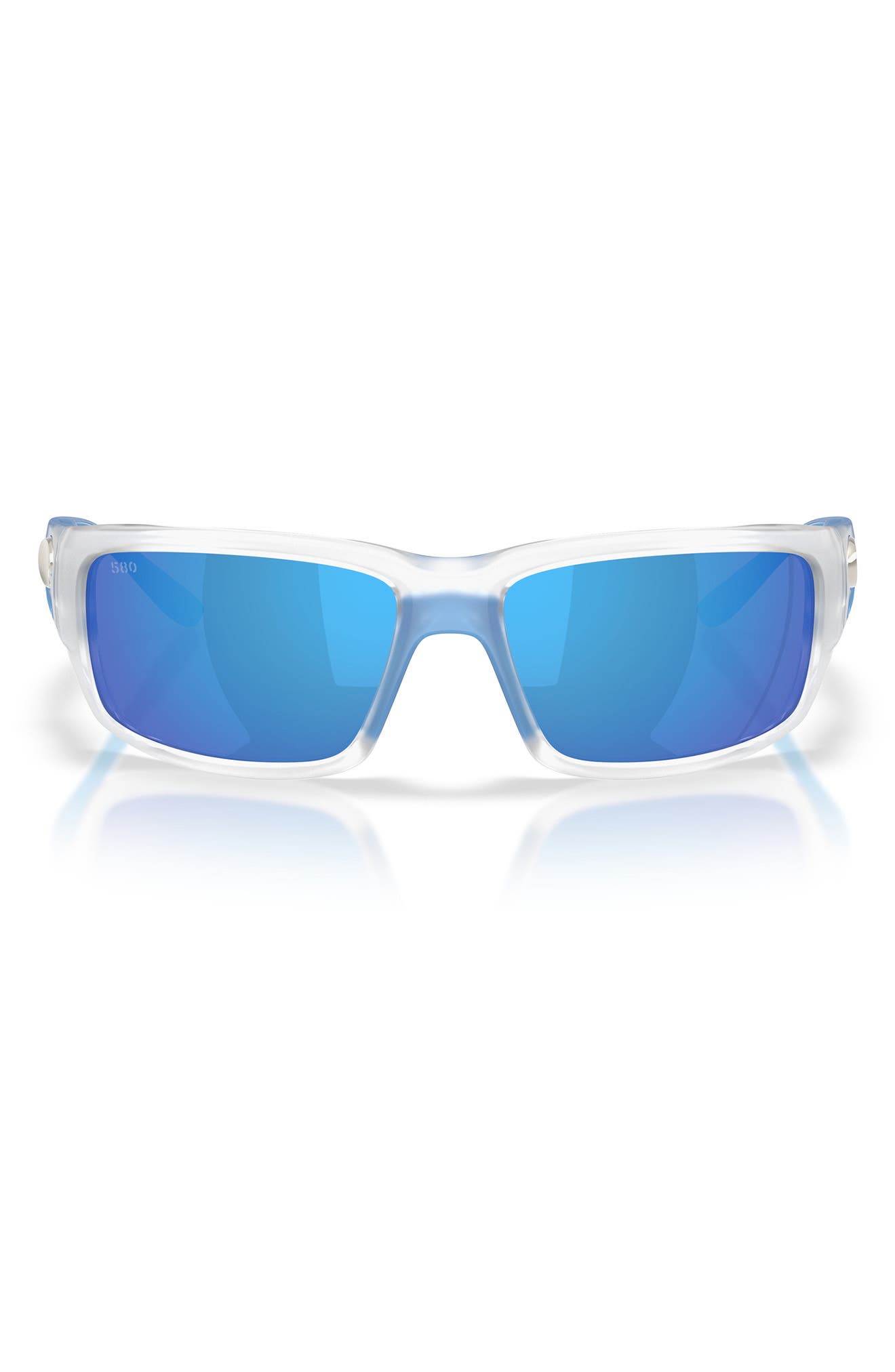 MATTE CLEAR / BLUE MIRROR