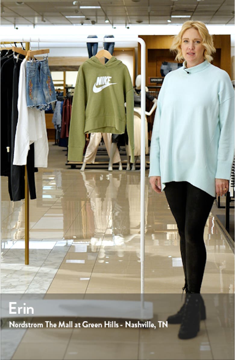 Kids' Club Crop Cotton Blend French Terry Hoodie, sales video thumbnail