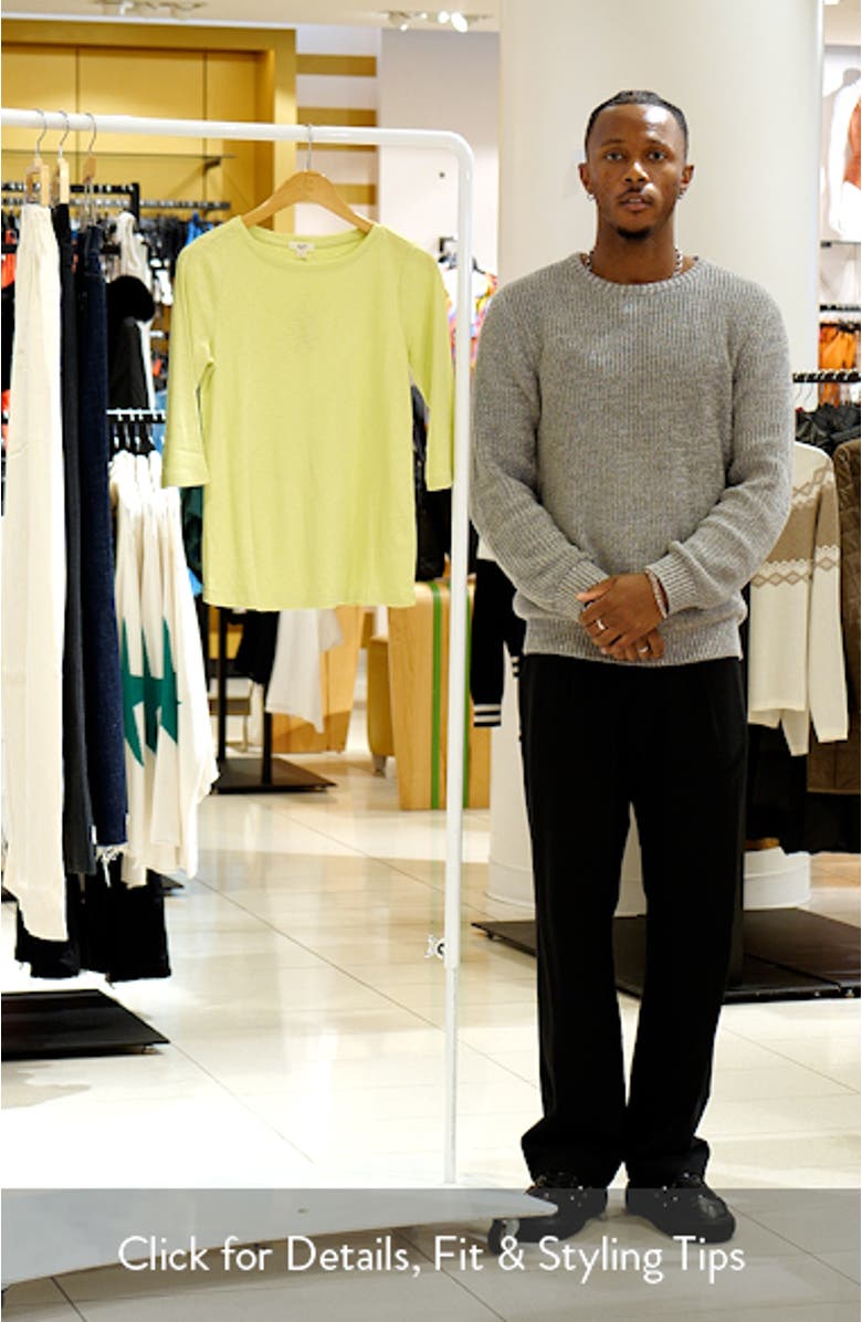 Boat Neck T-Shirt, sales video thumbnail