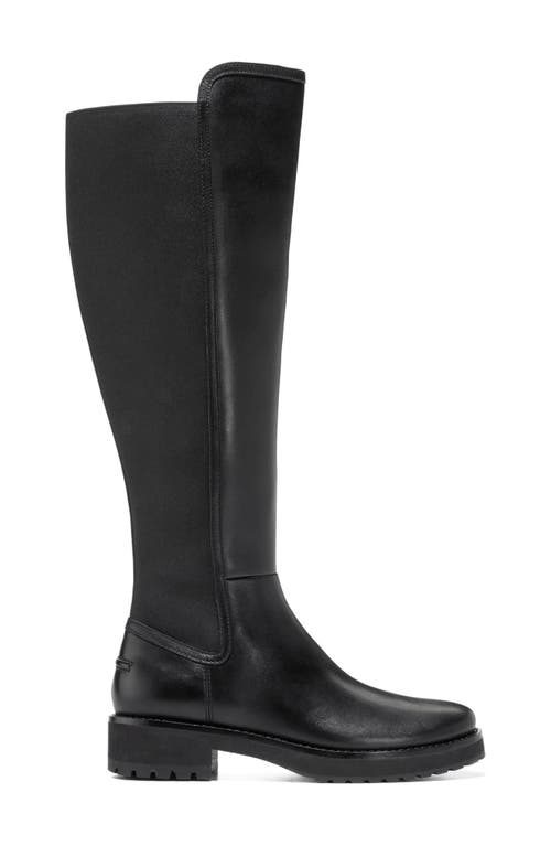 Cole Haan Lyndon Waterproof Tall Boot In Black
