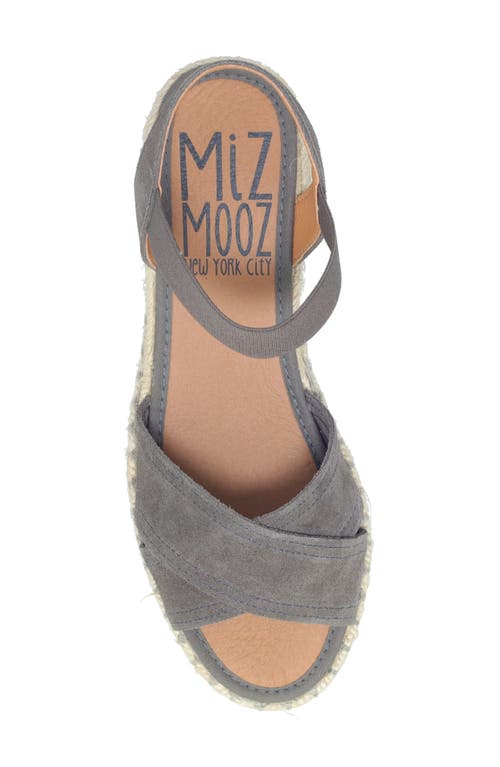 Miz Mooz Vena Espadrille Wedge In Ash