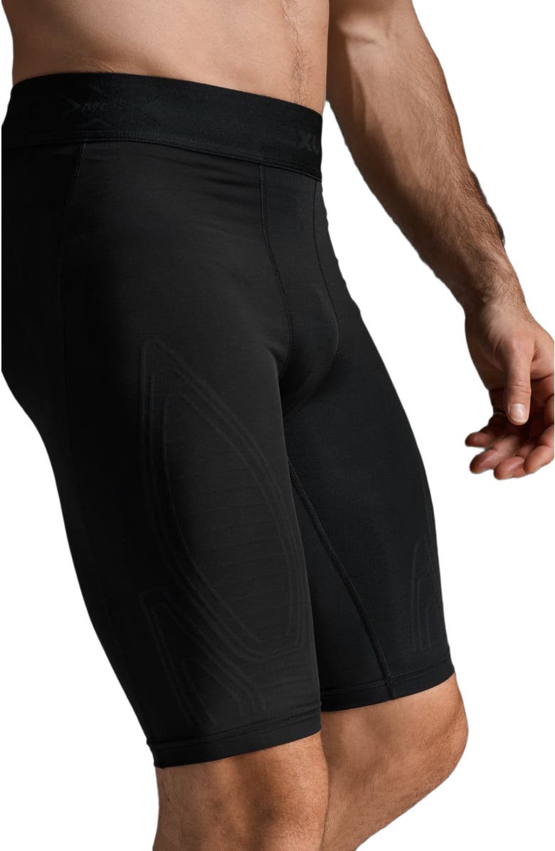 2XU Force Compression Shorts, Alternate, color, Black/Nero