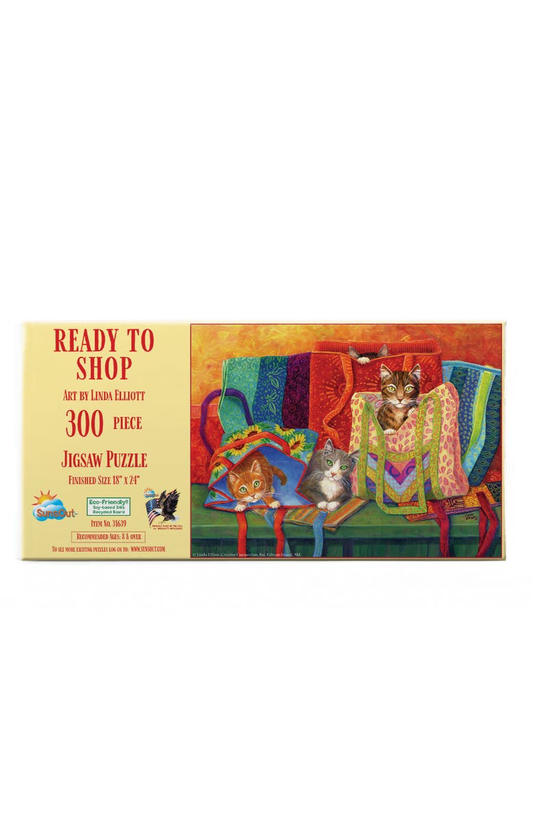 Sunsout Ready to Shop 300 piece Jigsaw Puzzle for Adults, Alternate, color, Multicolor