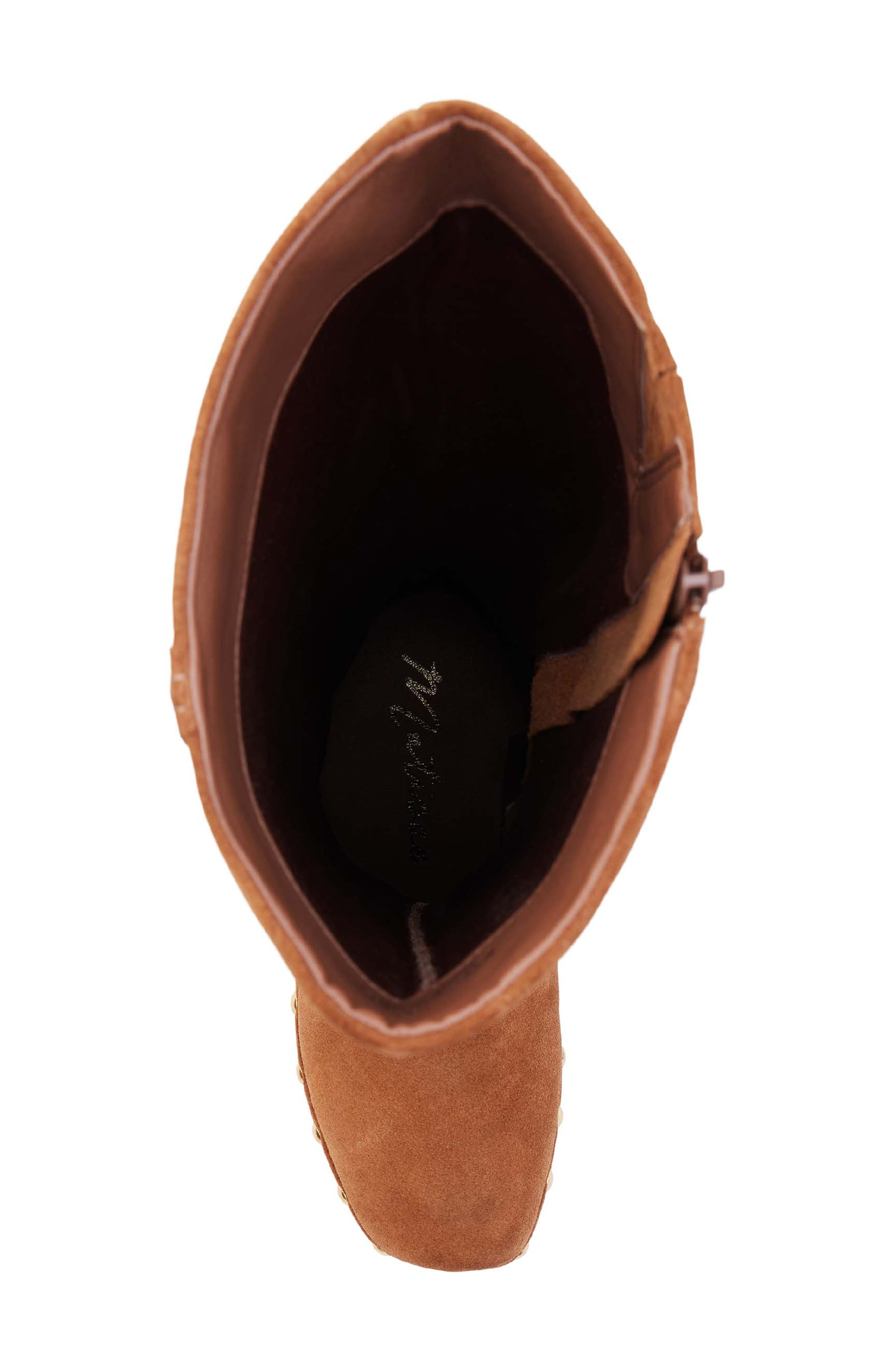 Matisse Daniela Studded Knee High Platform Boot, Alternate, color, 