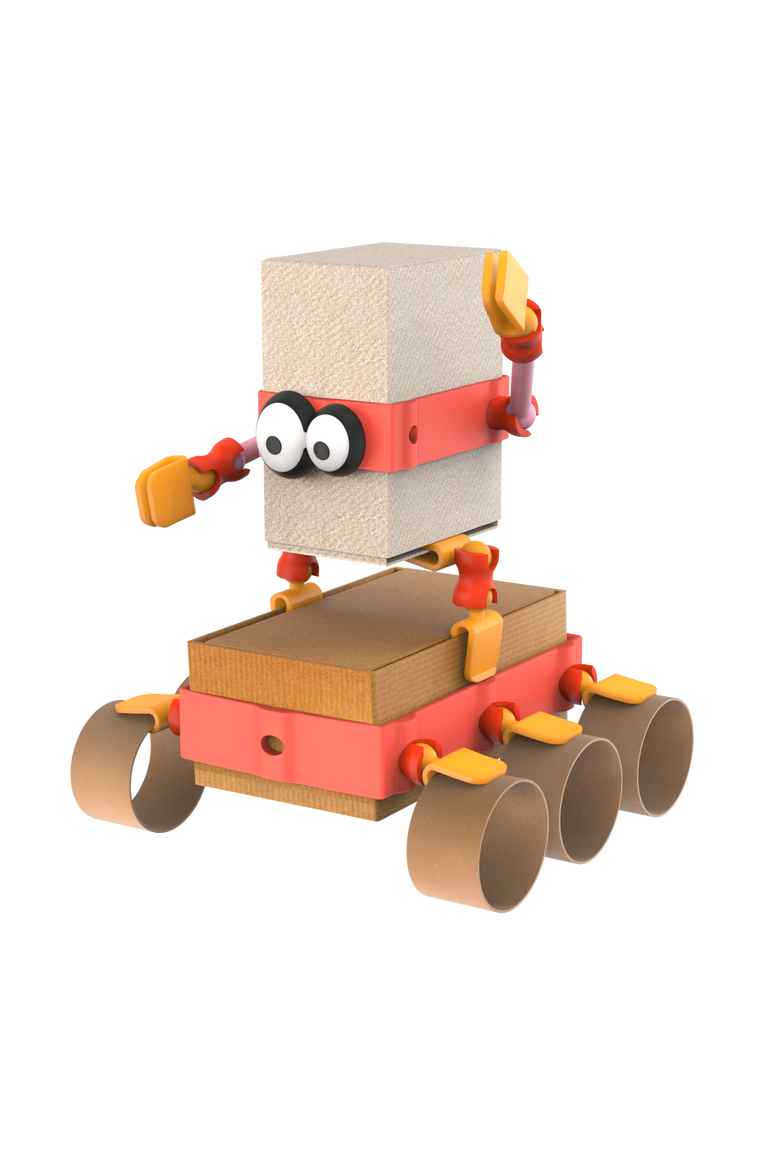 Arts and Crafts Robot Building Kit, Alternate, color, No Color
