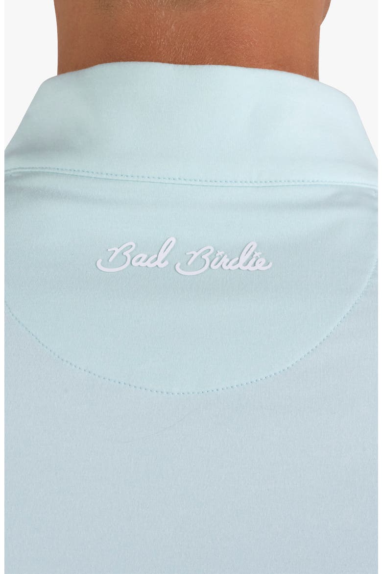 Velocity Performance Quarter Zip Pullover, Alternate, color, PALE BLUE