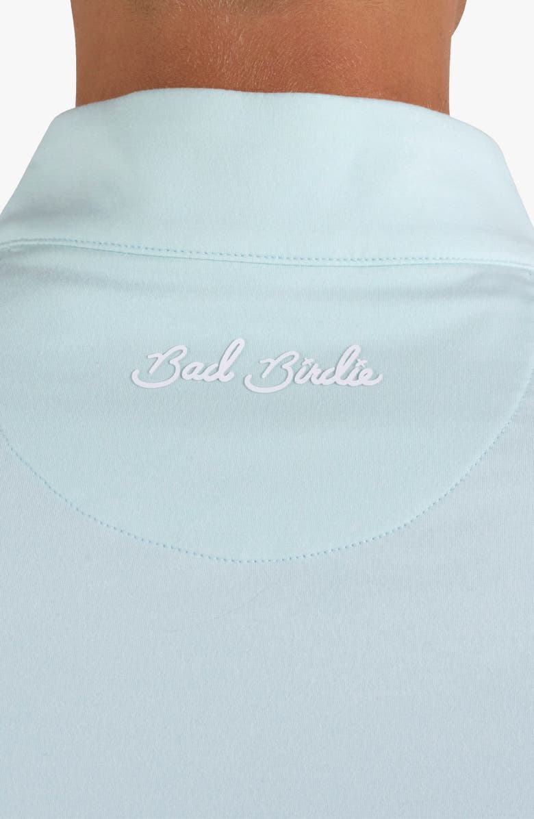 Bad Birdie Velocity Performance Quarter Zip Pullover, Alternate, color, Pale Blue