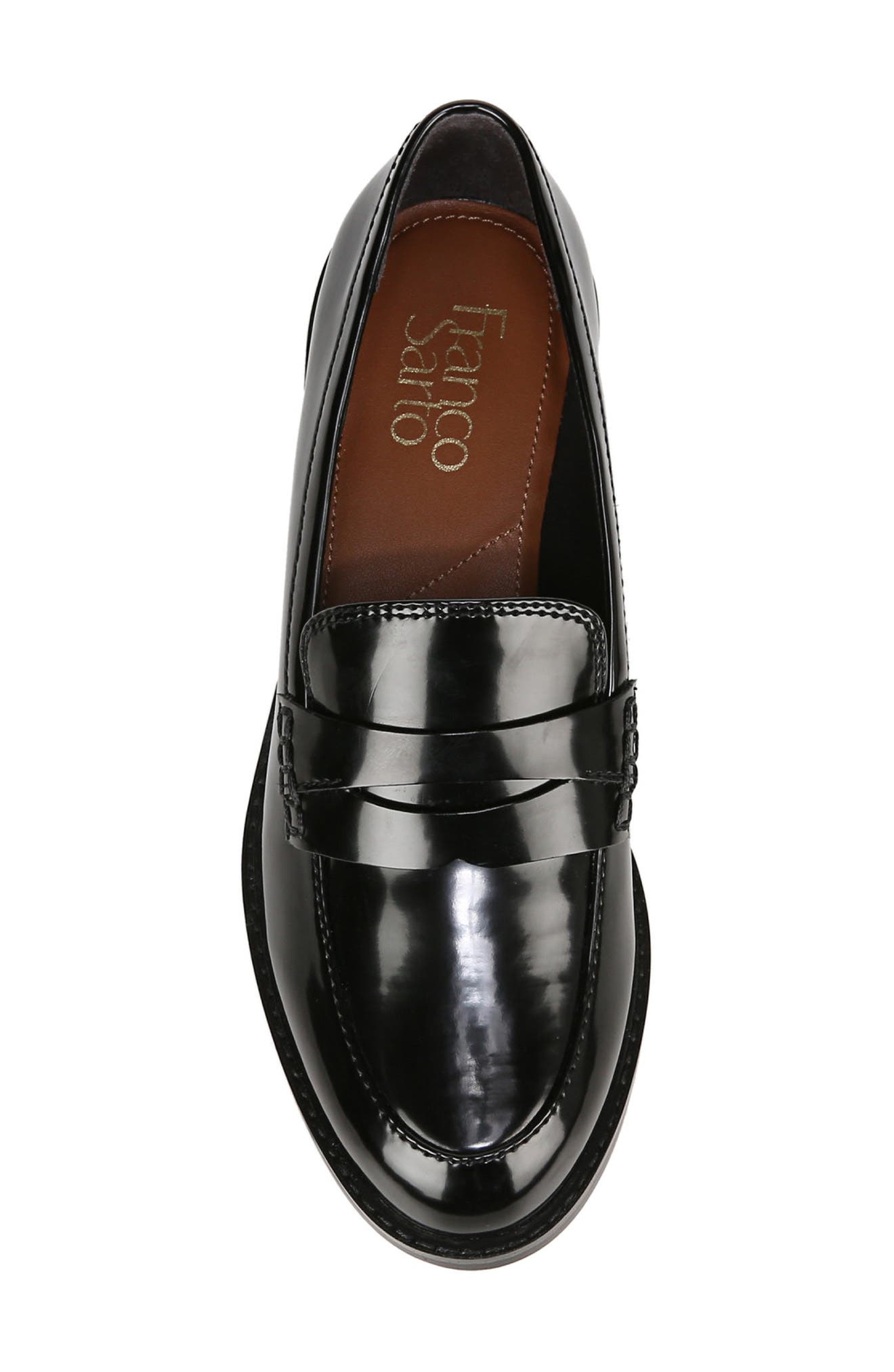Franco Sarto Alora Penny Loafer, Alternate, color, Black