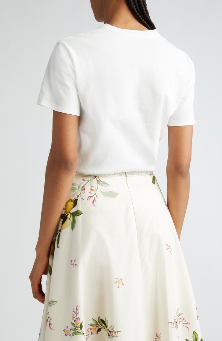 Giambattista Valli Lemon Tree Cotton Graphic T-Shirt, Alternate, color, 