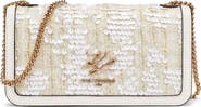 KARL LAGERFELD PARIS Kosette Boucle+Sequins Crossbody