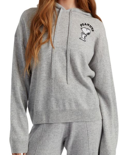 Wool-Cashmere Peanuts Athletics Dpt Hoodie