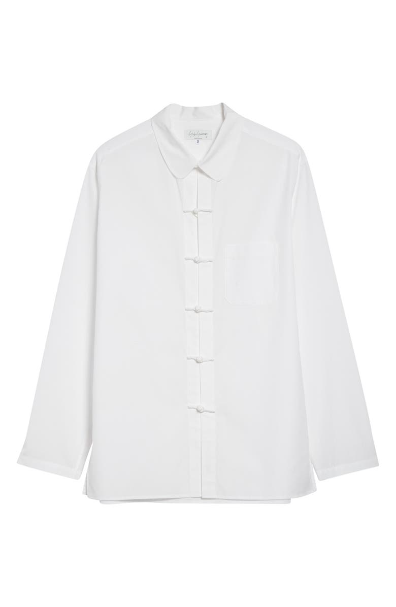 Yohji Yamamoto China Broadcloth Shirt, Alternate, color, White