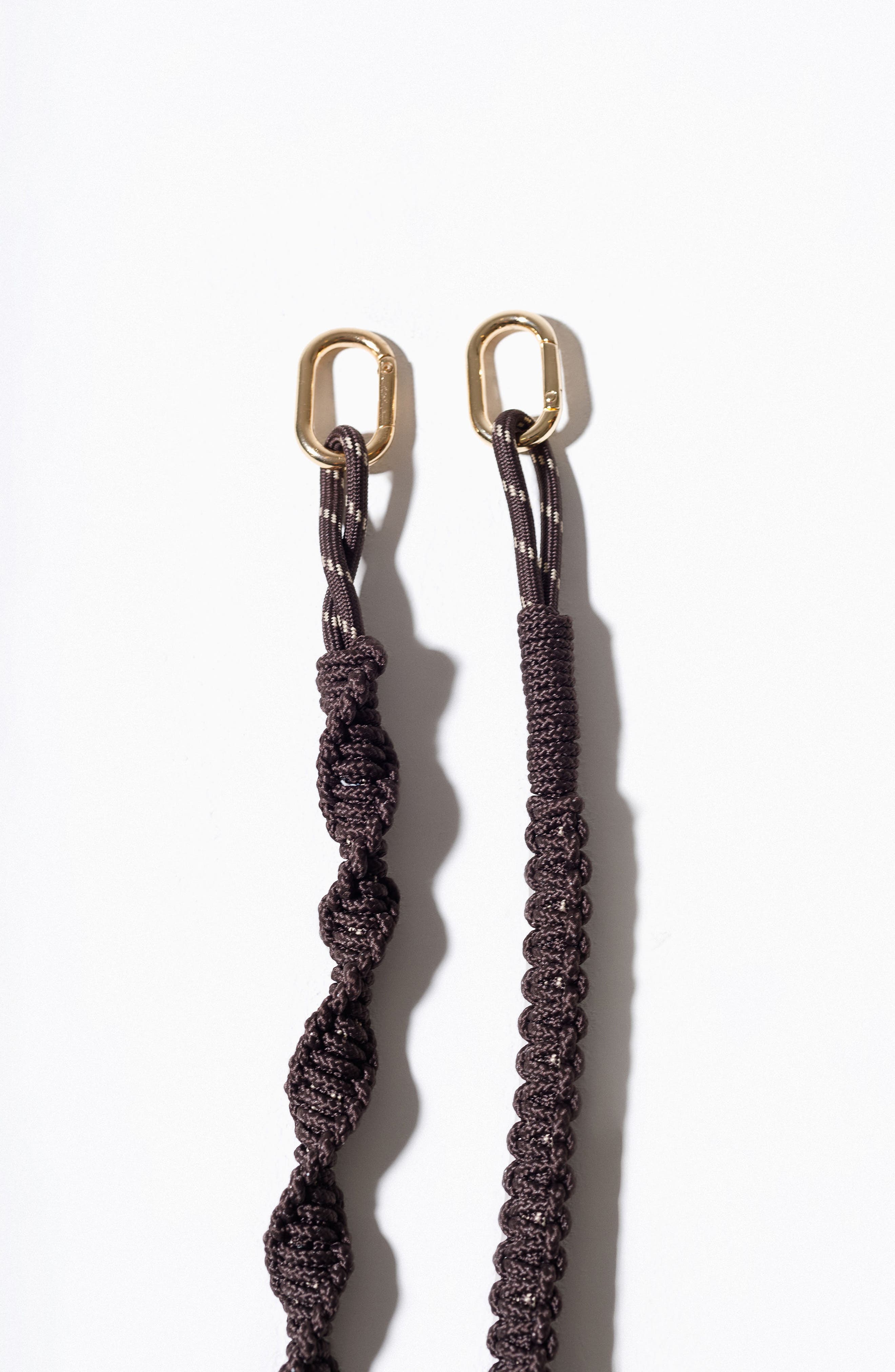 Macrame Bag Strap, Alternate, color, ESPRESSO