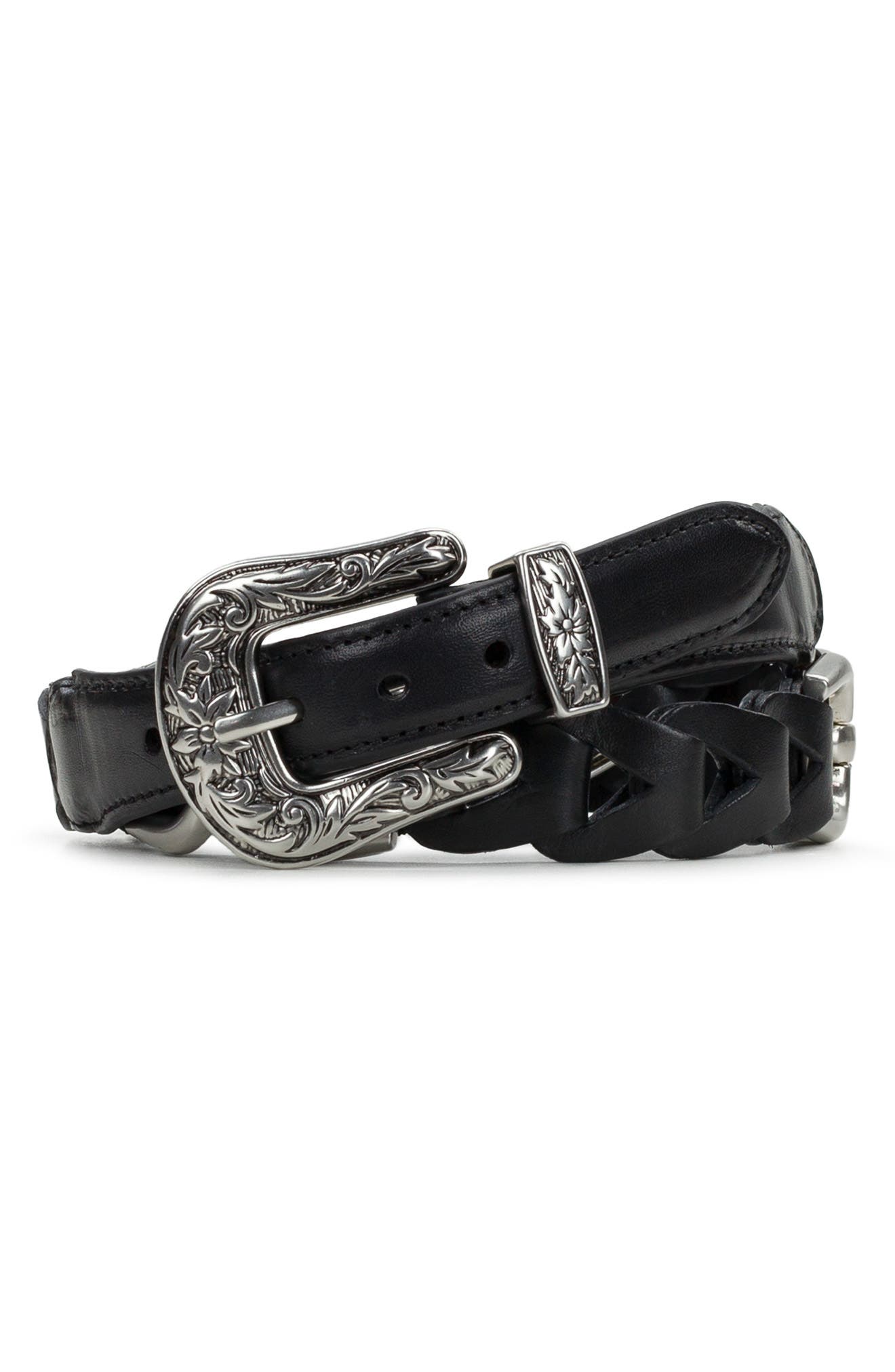 Patricia Nash Concho Leather Belt