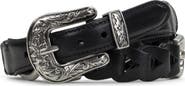 Patricia Nash Concho Leather Belt