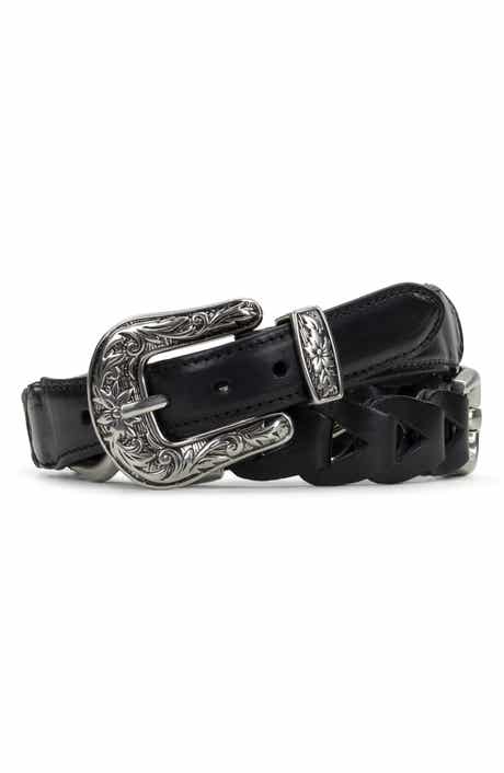 Patricia Nash Concho Leather Belt