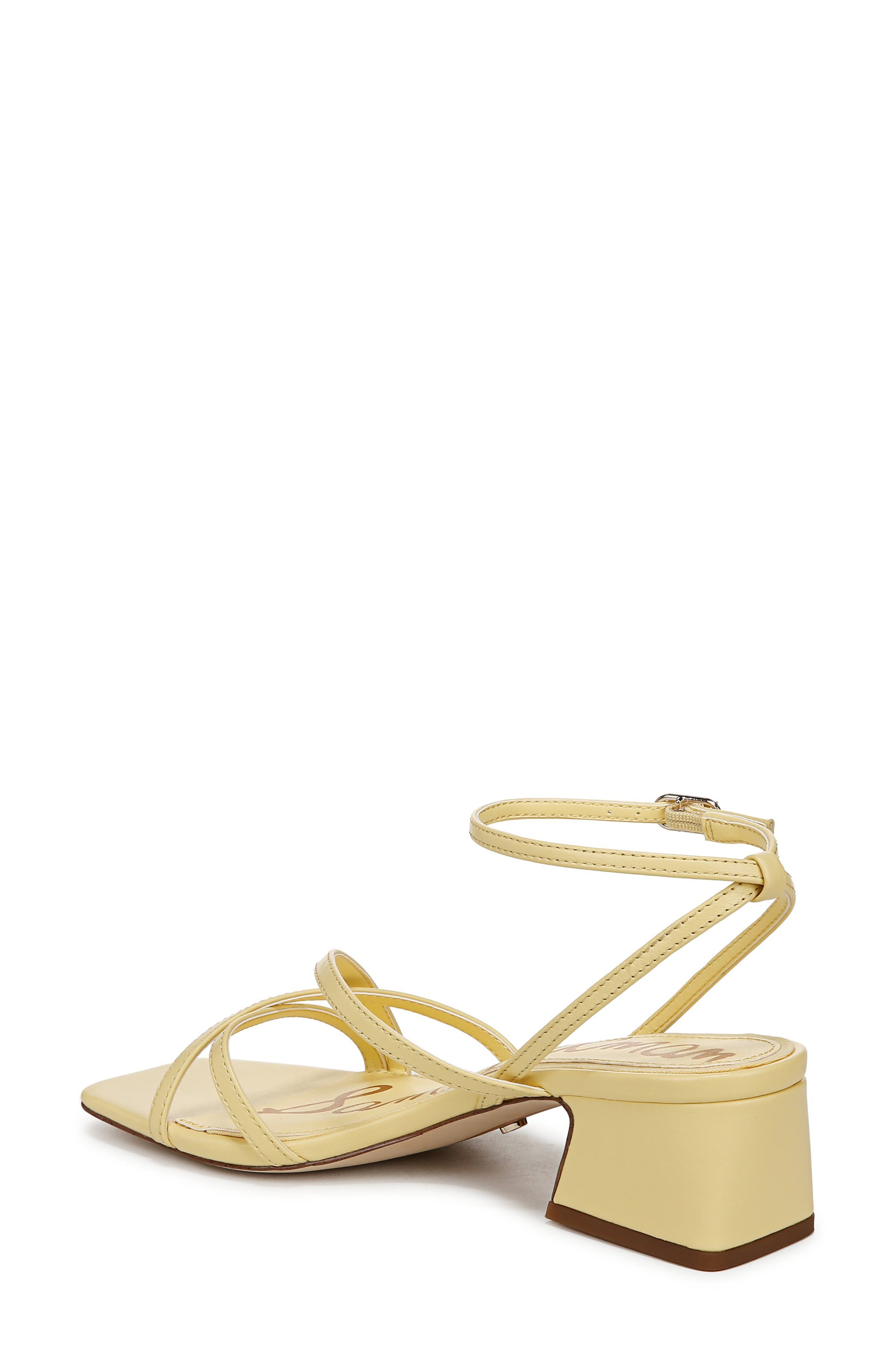 Sam Edelman Whitley Ankle Strap Sandal, Alternate, color, Buttercup