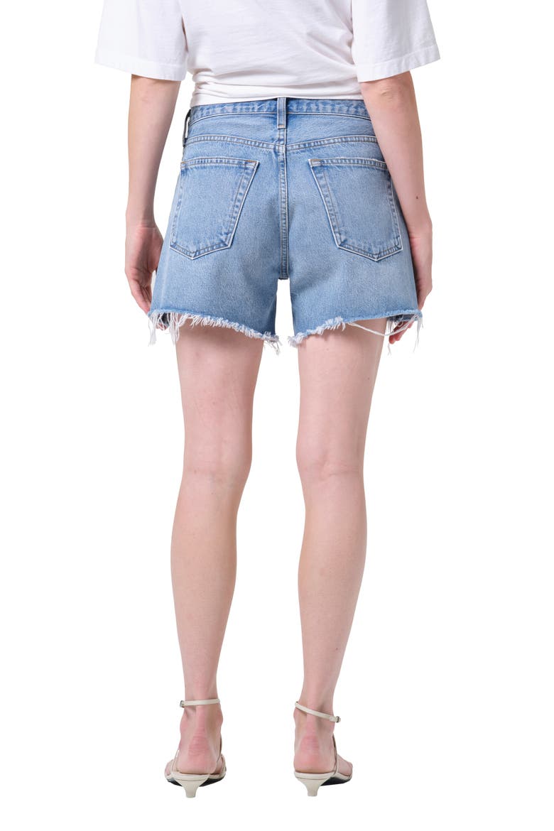 Parker Loose Fit Long Denim Cutoff Shorts, Alternate, color, COMMUNITY