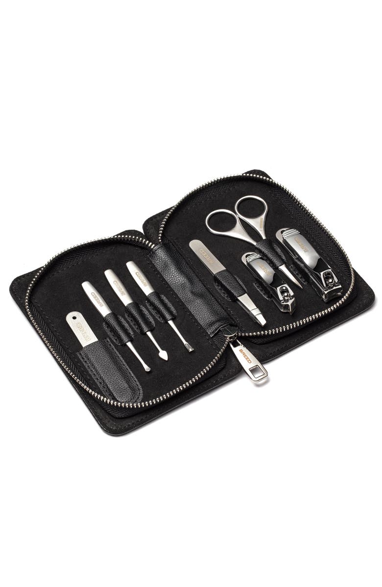 BREED Katana 8 Piece Surgical Steel Groom Kit, Main, color, Black