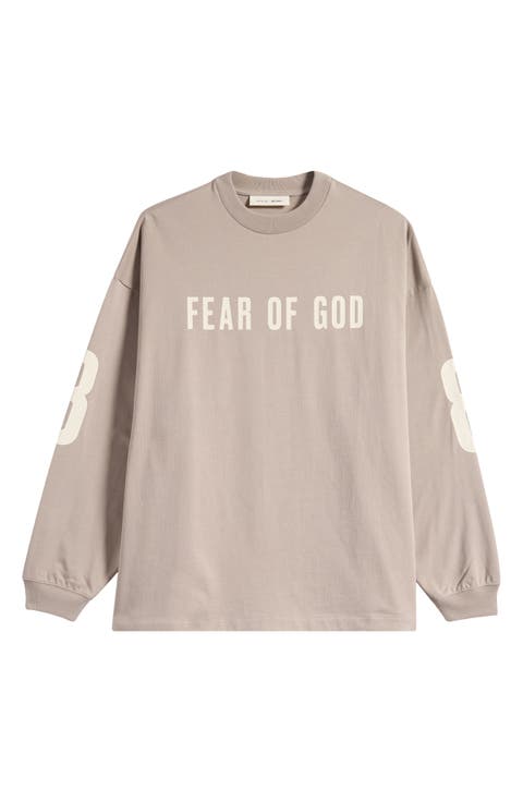 Merch Oversize Long Sleeve Cotton Graphic T-Shirt
