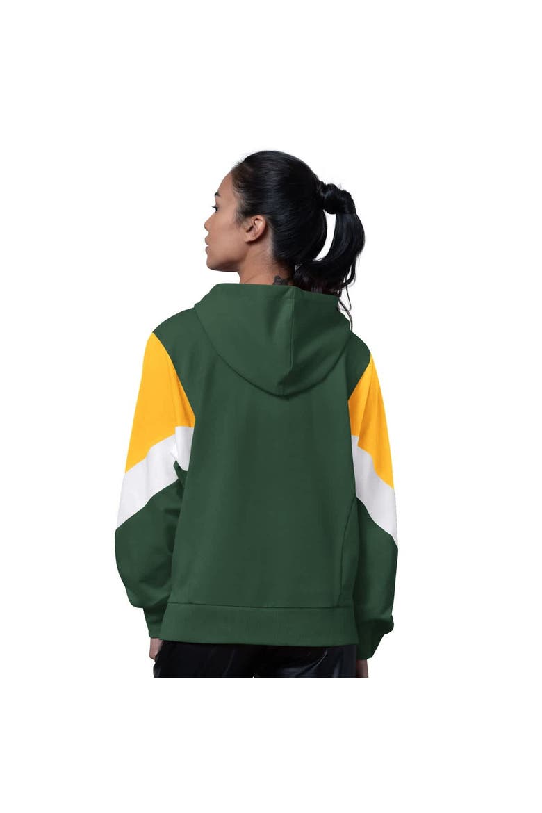 Women's Starter Green Green Bay Packers Scrimmage Hoodie, Alternate, color, Green