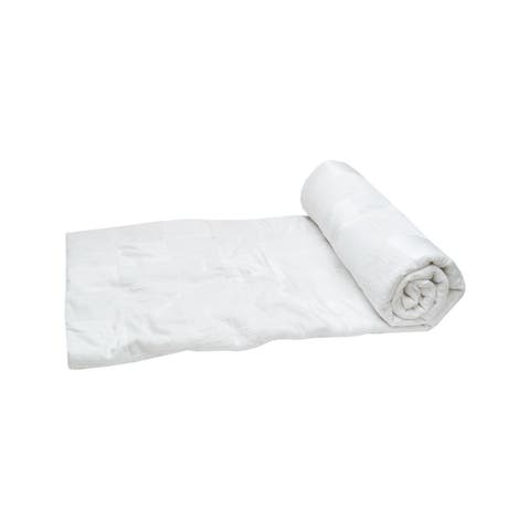 Pia Ivory Accent Throw Blanket