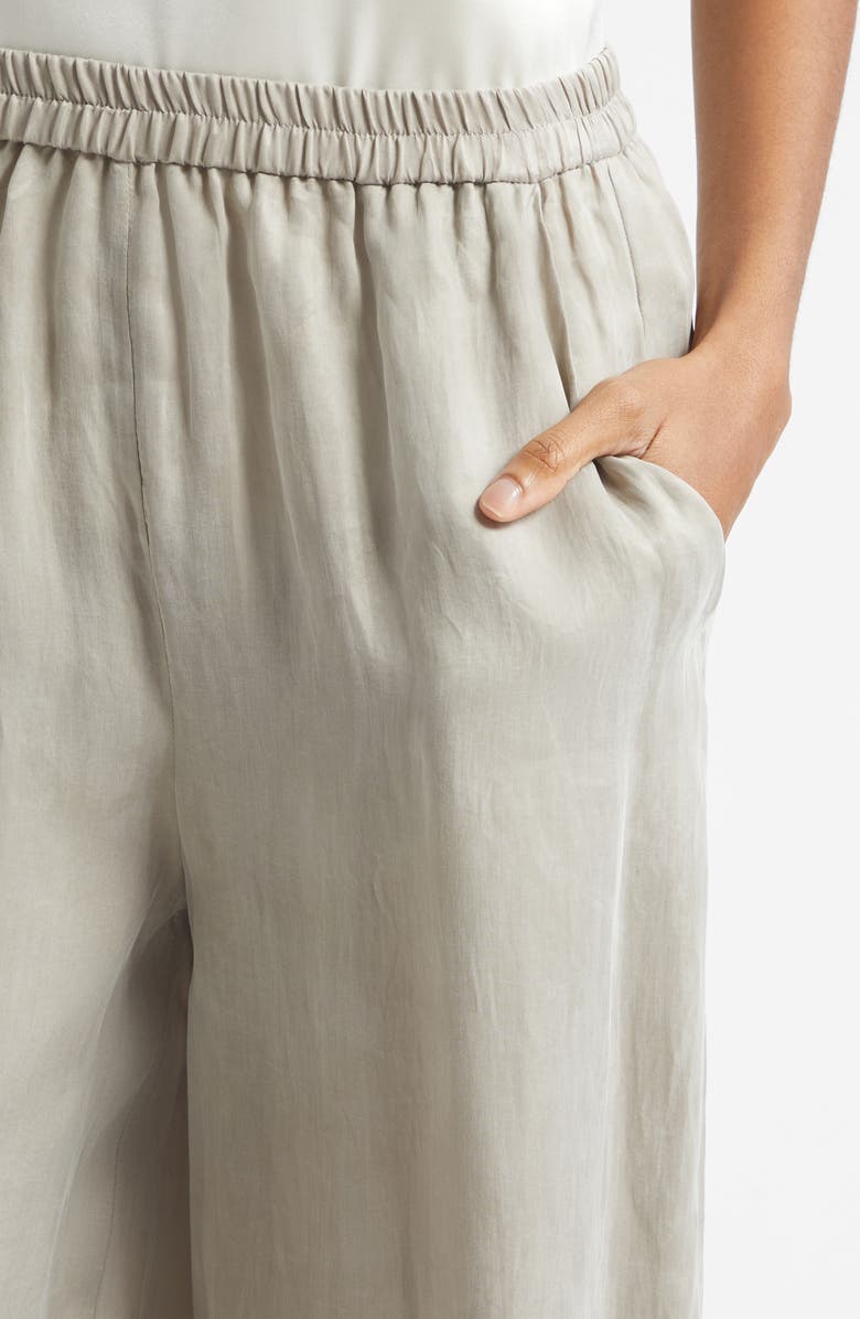 Giorgio Armani Pull-On Pants, Alternate, color, Grey