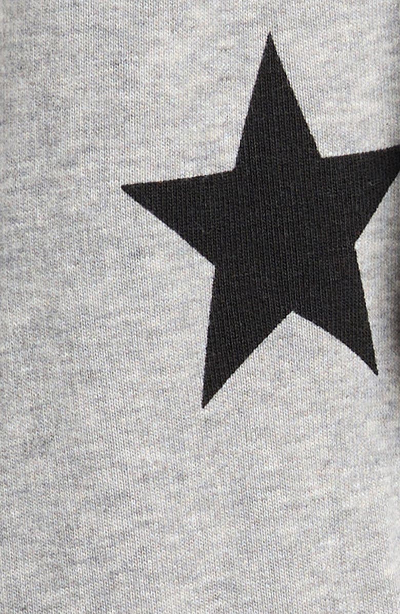 Nununu Star Baggy Pants, Alternate, color, Heather Grey