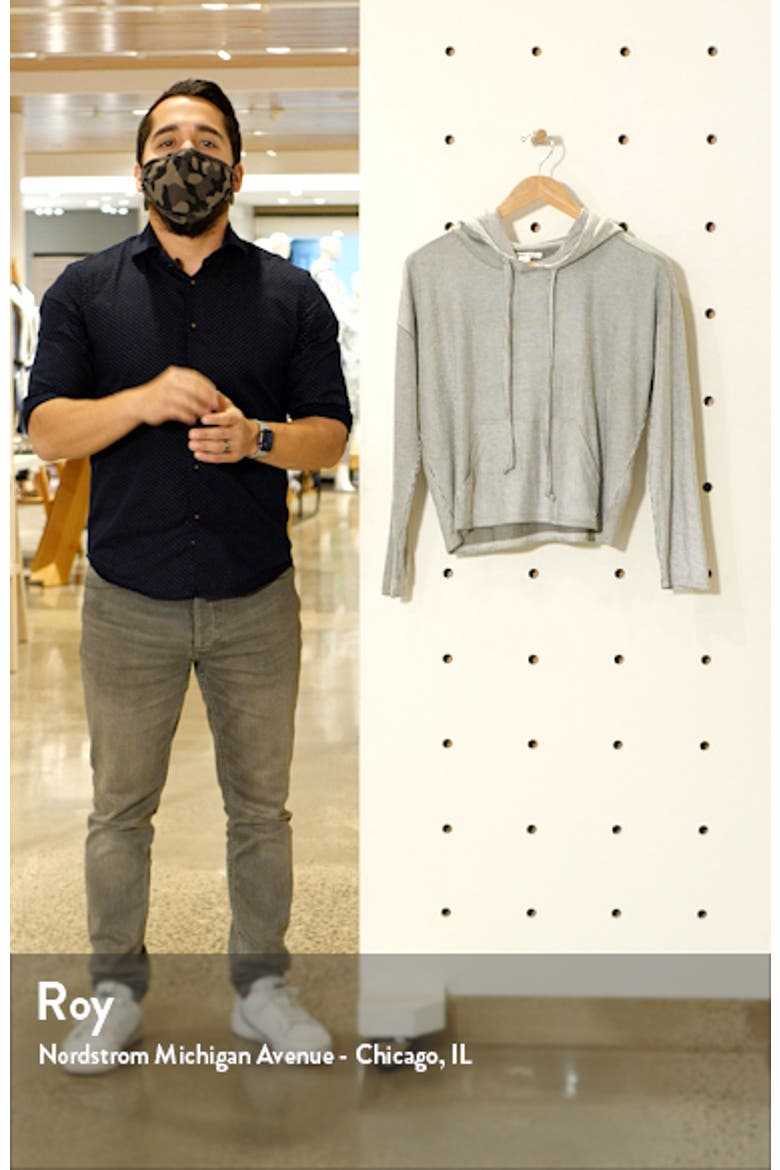 Stripe Knit Hoodie video
