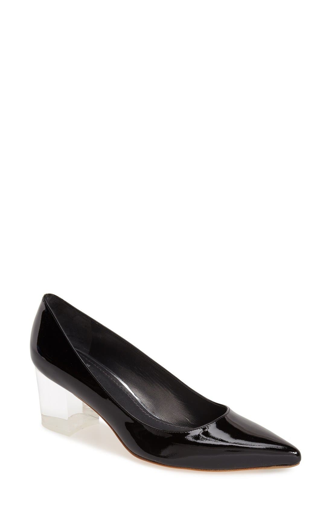 'First Class' Pump, Main, color, BLACK PATENT