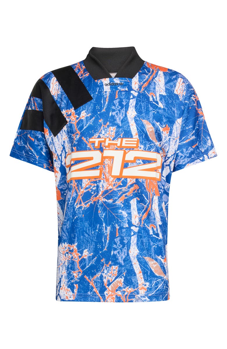 adidas FIFA World Cup 2026<sup>™</sup> New York Soccer Jersey, Alternate, color, Black/ Orange/ Royal