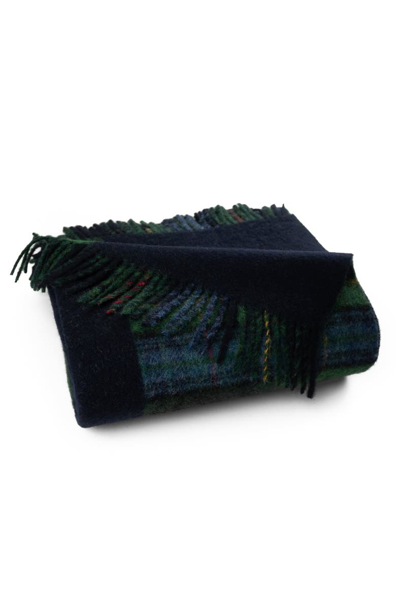 Highland Tweeds Double Cloth Reversible Throw, Alternate, color, Classic Patchwork