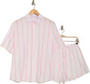 Petal & Pup Costa Button-Up Shirt & Shorts Set